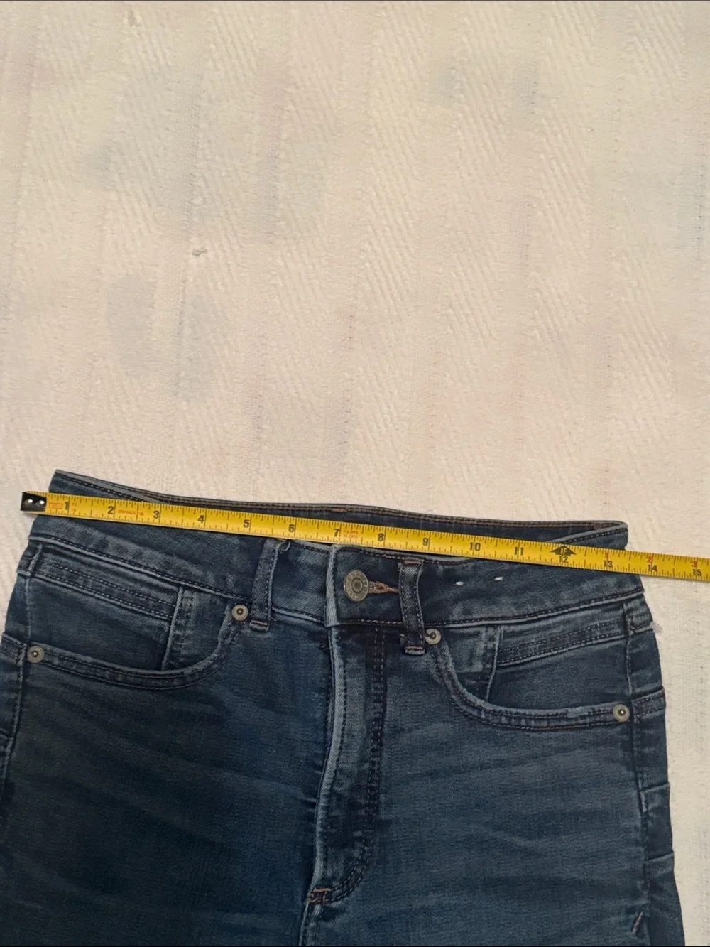 Express Stretch Skinny Jeans with Ankle Zippers -